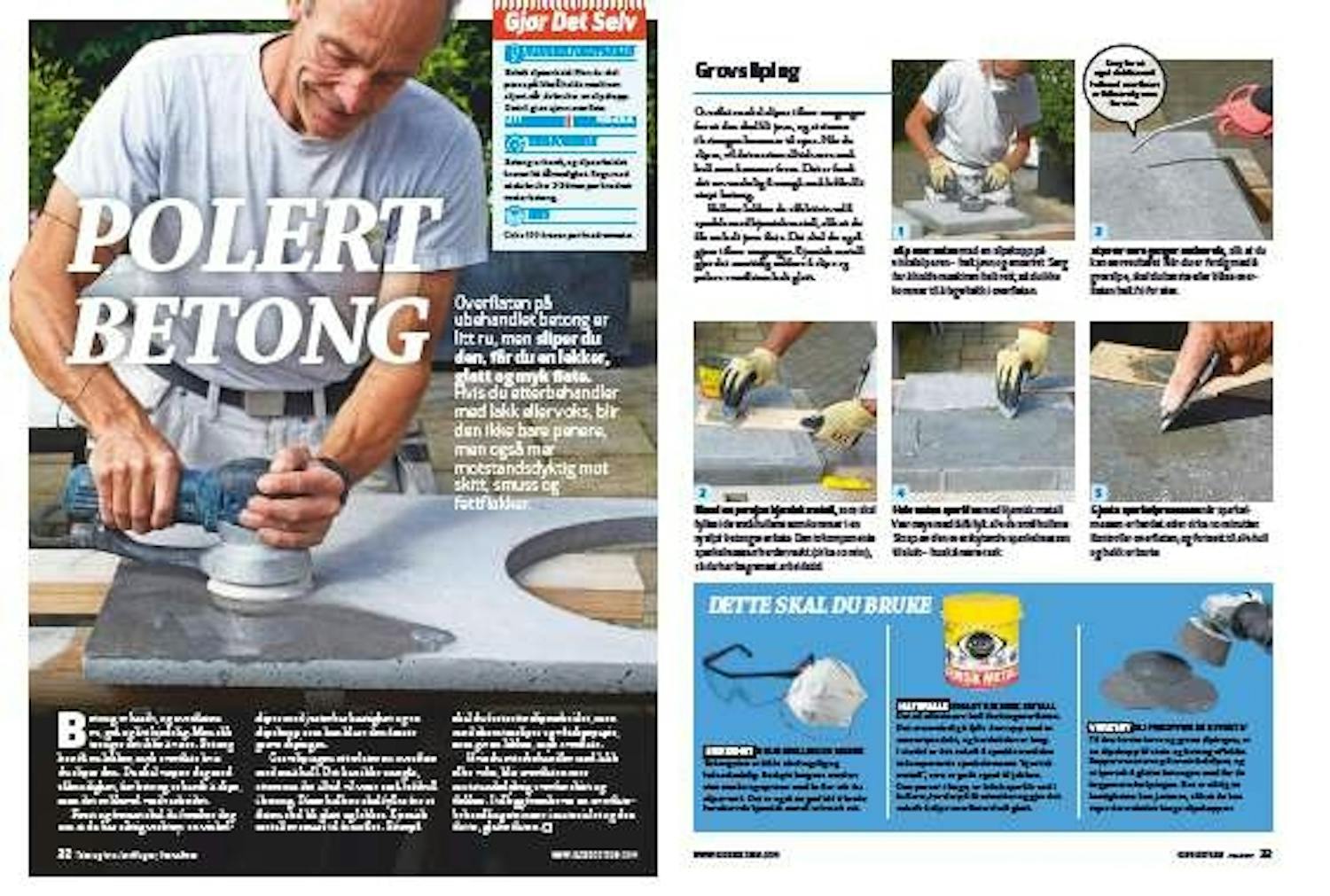 Polert betong Polert betong